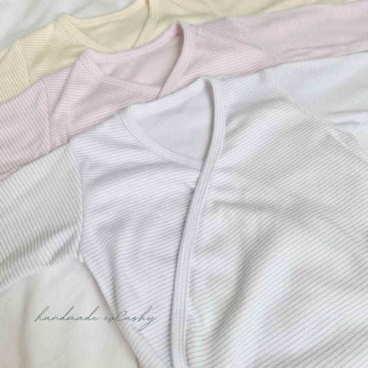 newborn baby sleeping bag 0-3 months kangaroo pouch white pink yellow evcushy