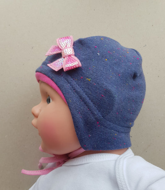 Roxana baby girl hat sizes Newborn- 6 months