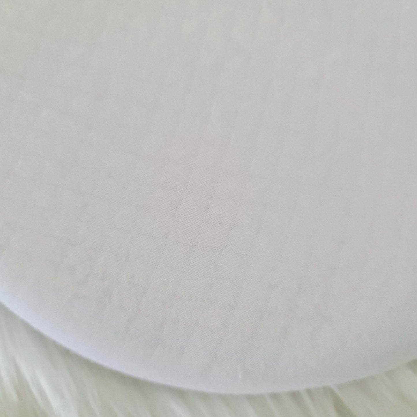 cot sheet 120x60 cm white pink blue cream