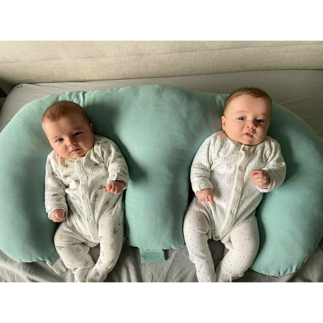 Stylish & Practical Twins Feeding Pillow Washable Covers Pillow for Reflux Relief in Twins