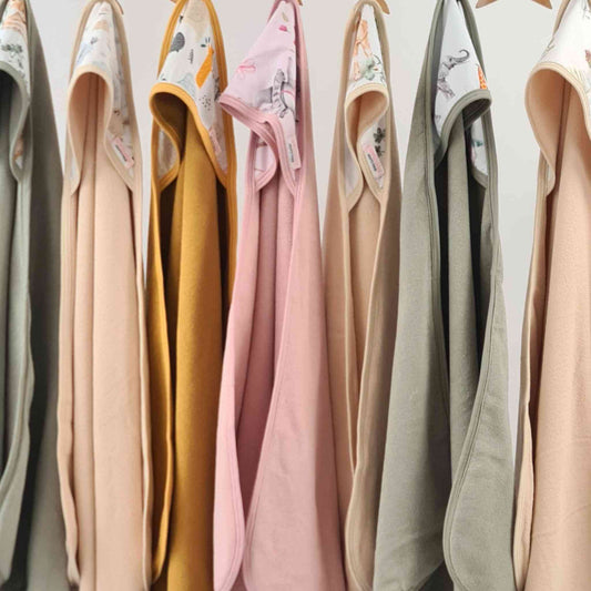 baby and toddler towels with hood absorbent cotton double layer cosy and warm evcushy