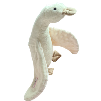 baby snuggly toy for baby gift large goose for comforting safe embroidery eyes