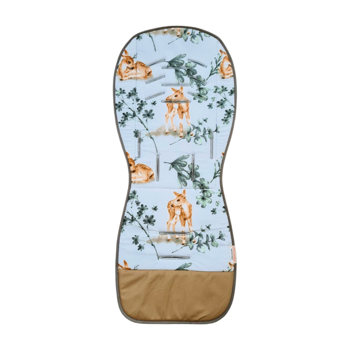 liner for stroller universal size doublesided deer forest pattern