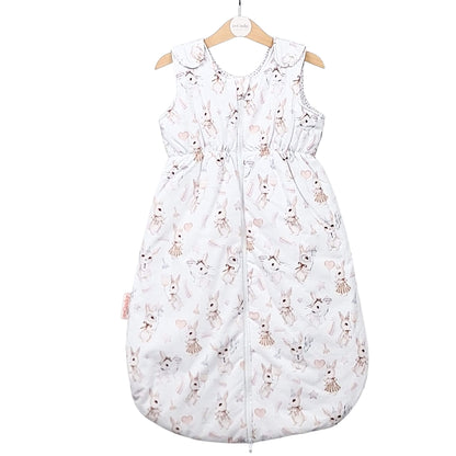 Safe baby sleeping bag pink design 1.5 tog