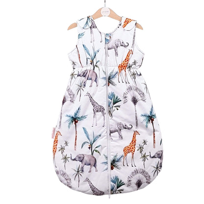 Evcushy safari animals baby sleeping bag