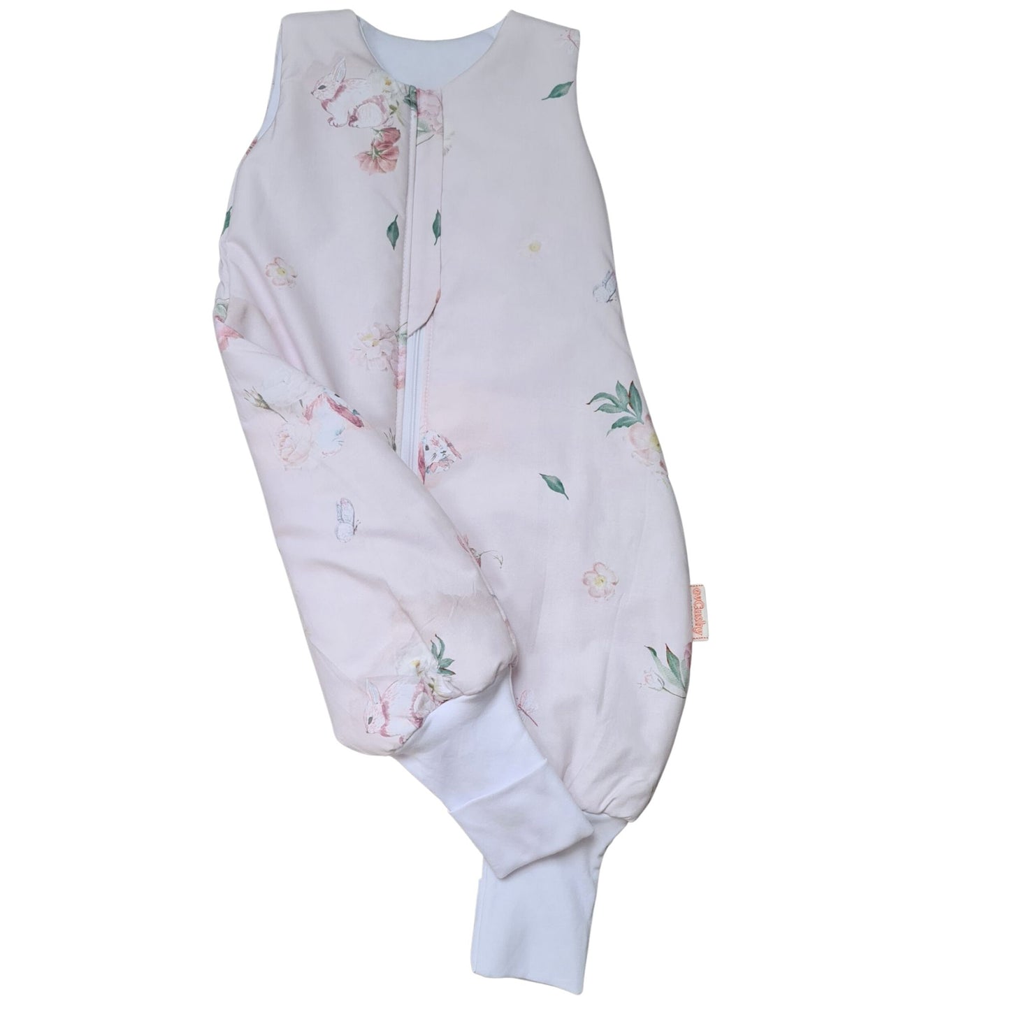 Sleeping Bag with Legs & Foldable Feet Covers 1.5 Tog Cute Bunny
