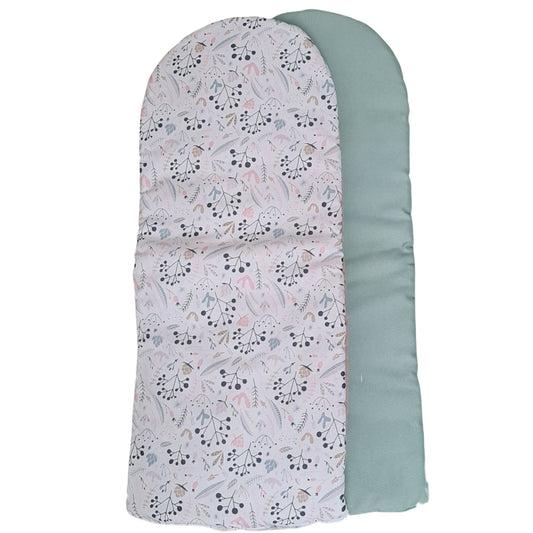 baby nest insert liner for baby sleep pod mint evcushy