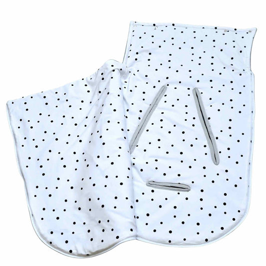 organic cotton baby accessories car seat blanket with zipp evCushy