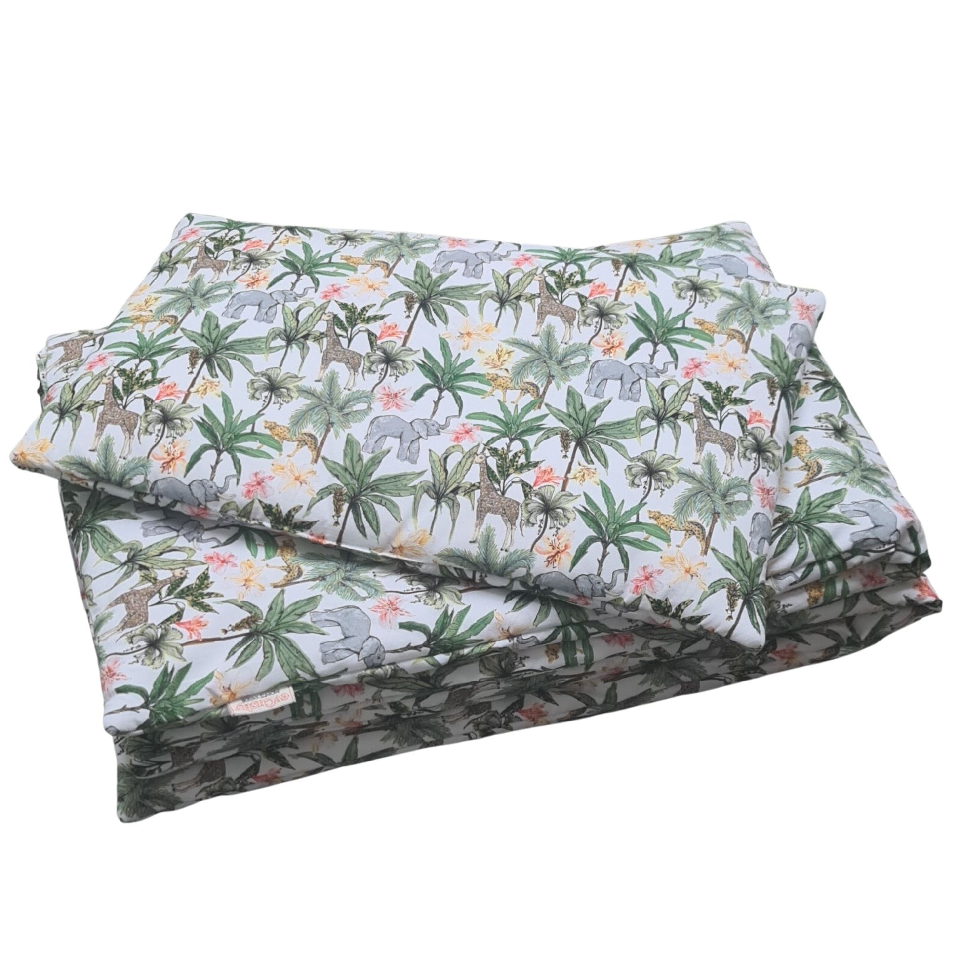 soft cotton bedding sets boys and girls with jungle animals