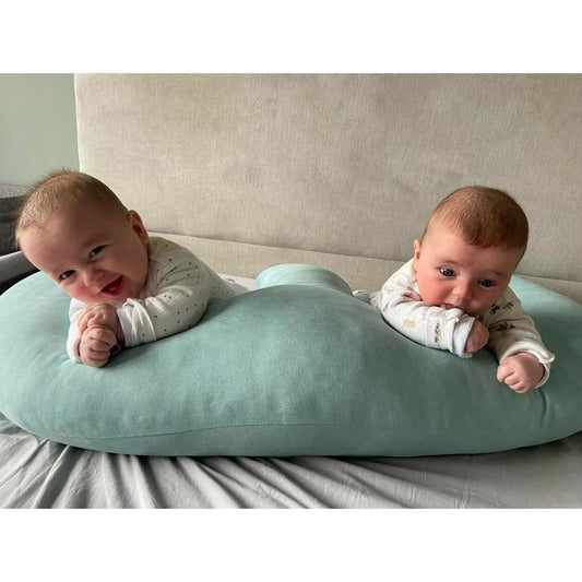 comfortable nursing pillows for twins feeding pillow for infants double feeding pillow evcushy 