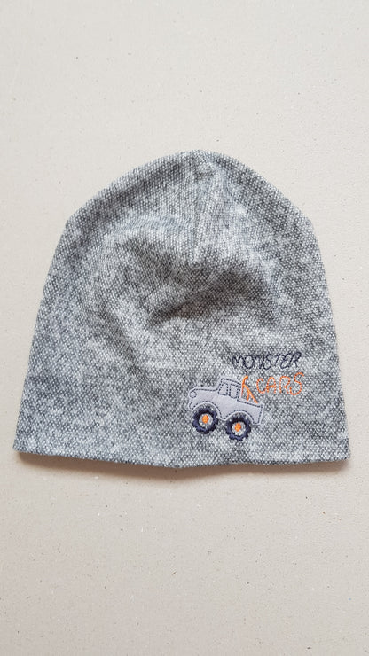 Boys beanie kids hat monster car toddler hat