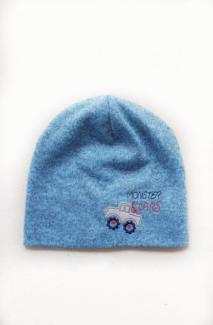 Boys beanie kids hat monster car toddler hat
