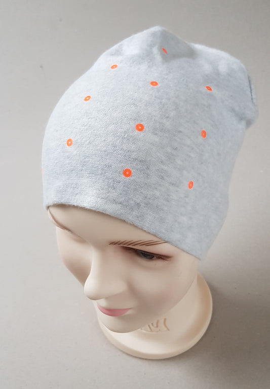 Kids Cotton Hat with Colourful Spots
