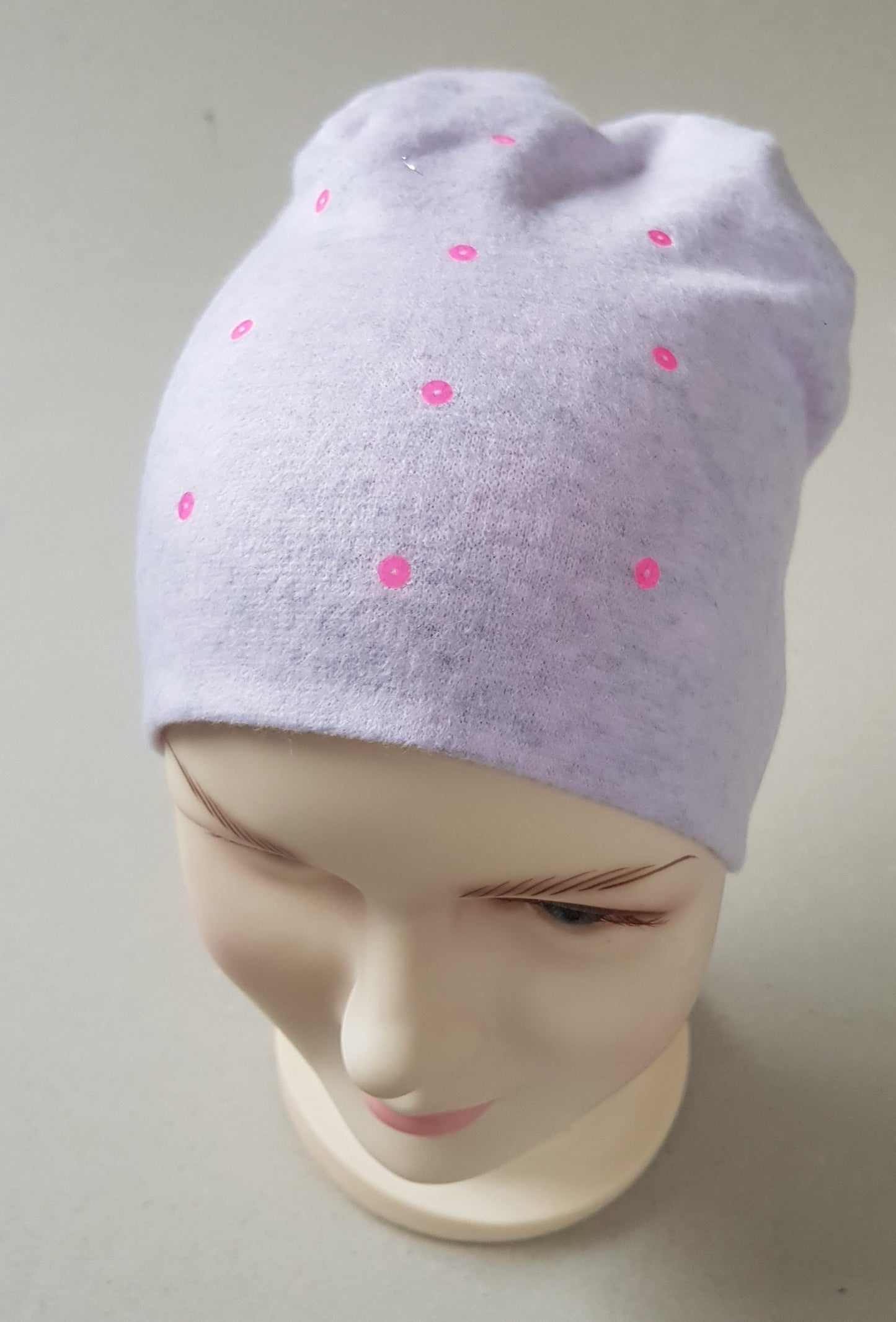 Kids Cotton Hat with Colourful Spots