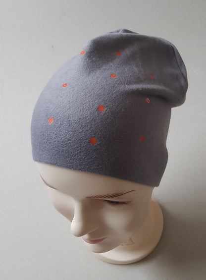 Kids Cotton Hat with Colourful Spots