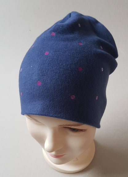 Kids Cotton Hat with Colourful Spots