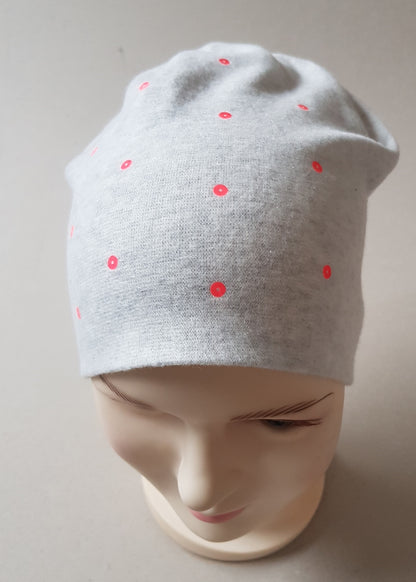 Kids Cotton Hat with Colourful Spots