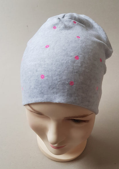 Kids Cotton Hat with Colourful Spots