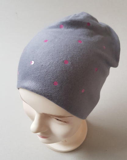 Kids Cotton Hat with Colourful Spots