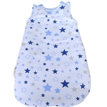 Baby Sleeping Bag - 2 tog - Blue Stars